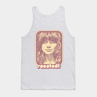 Linda Ronstadt /// Retro 70s Style Fan Art Design Tank Top